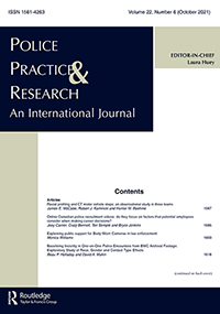 Cover image for Police Practice and Research, Volume 22, Issue 6, 2021