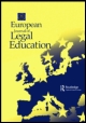 Cover image for European Journal of Legal Education, Volume 4, Issue 1, 2007