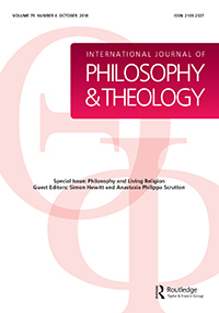Cover image for International Journal of Philosophy and Theology, Volume 79, Issue 4, 2018