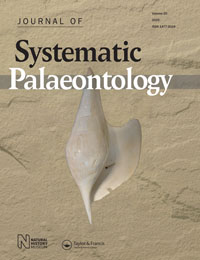 Cover image for Journal of Systematic Palaeontology, Volume 20, Issue 1, 2022