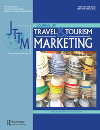 Cover image for Journal of Travel & Tourism Marketing, Volume 32, Issue 7, 2015