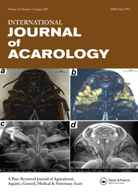 Cover image for International Journal of Acarology, Volume 43, Issue 5, 2017