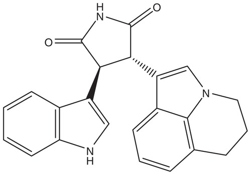 Figure 2 Chemical structure of tivantinib.