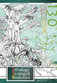 Cover image for Ethology Ecology & Evolution, Volume 32, Issue 5, 2020