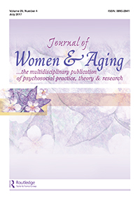 Cover image for Journal of Women & Aging, Volume 29, Issue 4, 2017