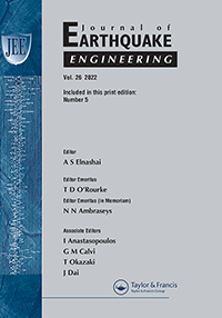 Cover image for Journal of Earthquake Engineering, Volume 26, Issue 5, 2022