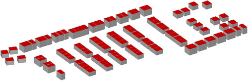 Fig. 6. Visual representation of the use case district using FZK viewer IAI/KIT (Citation2021).