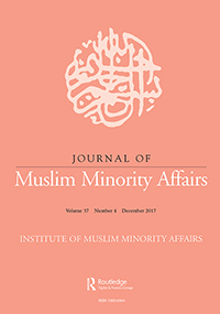 Cover image for Journal of Muslim Minority Affairs, Volume 37, Issue 4, 2017