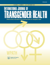 Cover image for International Journal of Transgender Health, Volume 25, Issue 3, 2024