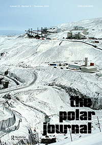Cover image for The Polar Journal, Volume 13, Issue 2, 2023