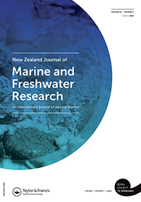 Cover image for New Zealand Journal of Marine and Freshwater Research, Volume 51, Issue 1, 2017