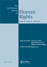 Cover image for The International Journal of Human Rights, Volume 18, Issue 6, 2014