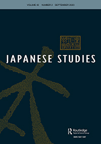 Cover image for Japanese Studies, Volume 43, Issue 2, 2023
