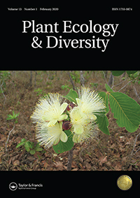 Cover image for Plant Ecology & Diversity, Volume 13, Issue 1, 2020