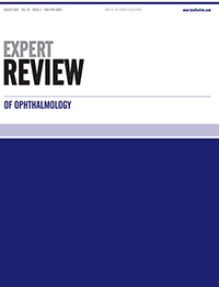 Cover image for Expert Review of Ophthalmology, Volume 16, Issue 4, 2021