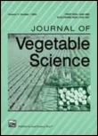 Cover image for International Journal of Vegetable Science, Volume 12, Issue 4, 2007
