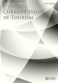 Cover image for Current Issues in Tourism, Volume 23, Issue 3, 2020