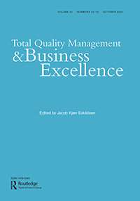 Cover image for Total Quality Management & Business Excellence, Volume 33, Issue 13-14, 2022