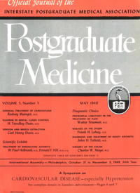 Cover image for Postgraduate Medicine, Volume 5, Issue 5, 1949