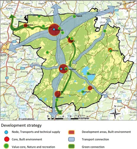 Figure 6. Herrljunga’s development strategy. Source: Herrljunga municipality (Citation2017, 13).