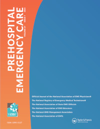 Cover image for Prehospital Emergency Care, Volume 27, Issue 7, 2023