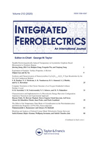 Cover image for Integrated Ferroelectrics, Volume 212, Issue 1, 2020