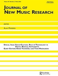 Cover image for Journal of New Music Research, Volume 50, Issue 2, 2021