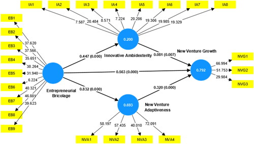 Figure 2. Path analysis.