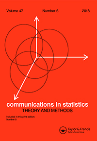 Cover image for Communications in Statistics - Theory and Methods, Volume 47, Issue 5, 2018