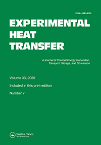 Cover image for Experimental Heat Transfer, Volume 33, Issue 7, 2020