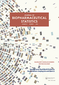 Cover image for Journal of Biopharmaceutical Statistics, Volume 32, Issue 1, 2022