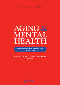 Cover image for Aging & Mental Health, Volume 26, Issue 3, 2022