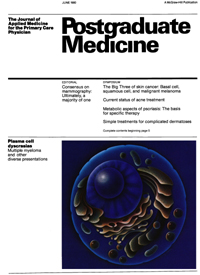 Cover image for Postgraduate Medicine, Volume 67, Issue 6, 1980