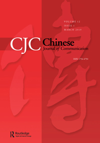 Cover image for Chinese Journal of Communication, Volume 12, Issue 1, 2019