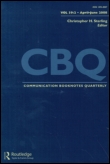 Cover image for Communication Booknotes Quarterly, Volume 44, Issue 4, 2013