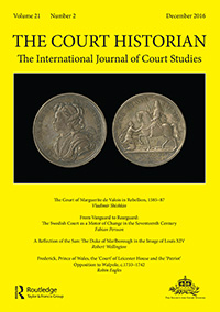 Cover image for The Court Historian, Volume 21, Issue 2, 2016