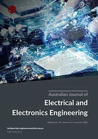 Cover image for Australian Journal of Electrical and Electronics Engineering, Volume 18, Issue 4, 2021