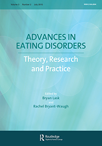 Cover image for Advances in Eating Disorders, Volume 3, Issue 2, 2015