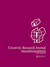Cover image for Creativity Research Journal, Volume 32, Issue 3, 2020