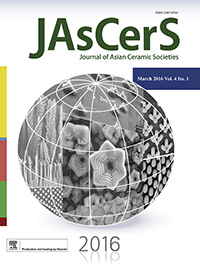 Cover image for Journal of Asian Ceramic Societies, Volume 4, Issue 1, 2016