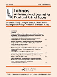 Cover image for Ichnos, Volume 27, Issue 2, 2020