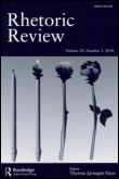 Cover image for Rhetoric Review, Volume 16, Issue 2, 1998