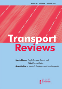 Cover image for Transport Reviews, Volume 42, Issue 6, 2022
