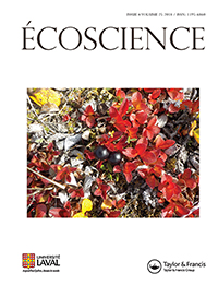 Cover image for Écoscience, Volume 25, Issue 4, 2018