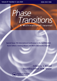 Cover image for Phase Transitions, Volume 97, Issue 6, 2024