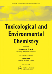 Cover image for Toxicological & Environmental Chemistry, Volume 99, Issue 9-10, 2017