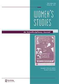 Cover image for Women's Studies, Volume 50, Issue 8, 2021