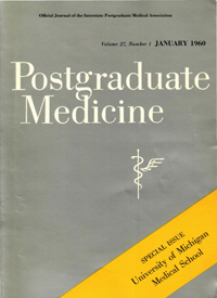 Cover image for Postgraduate Medicine, Volume 27, Issue 1, 1960
