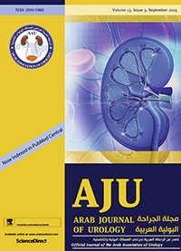 Cover image for Arab Journal of Urology, Volume 13, Issue 3, 2015