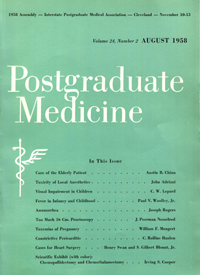 Cover image for Postgraduate Medicine, Volume 24, Issue 2, 1958